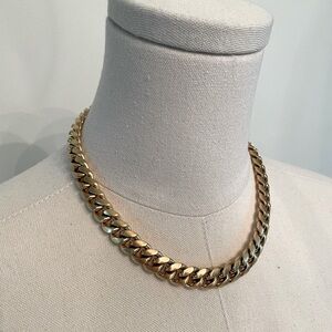 Sahira Gold Chunky Chain Necklace